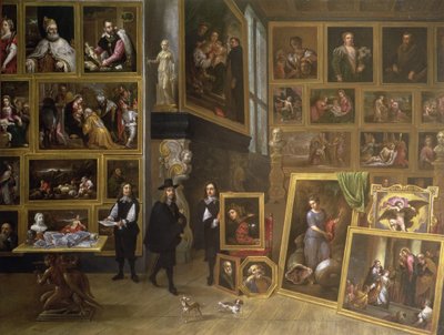 The Picture Gallery of Archduke Leopold Wilhelm by David Teniers the Younger